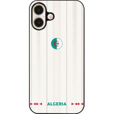 Coque iPhone 16 Plus - Maillot de football Algérie 2026 personnalisable