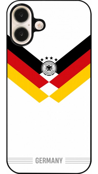 Coque iPhone 16 Plus - Maillot de football Allemagne 2026 personnalisable