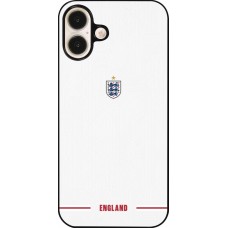 Coque iPhone 16 Plus - Maillot de football Angleterre 2026 personnalisable