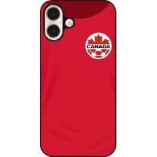 iPhone 16 Plus Case Hülle - Kanada 2022 personalisierbares Fussballtrikot