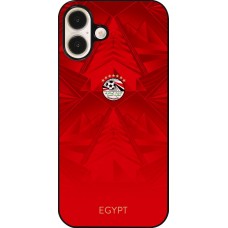 Coque iPhone 16 Plus - Maillot de football Égypte 2026 personnalisable