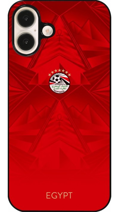 Coque iPhone 16 Plus - Maillot de football E?gypte 2026 personnalisable