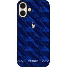 Coque iPhone 16 Plus - Maillot de football France 2026 personnalisable