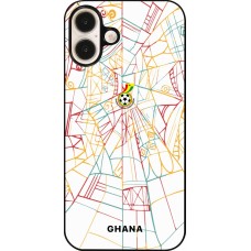 Coque iPhone 16 Plus - Maillot de football Ghana 2026 personnalisable