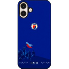 Coque iPhone 16 Plus - Maillot de football Haiti 2026 personnalisable