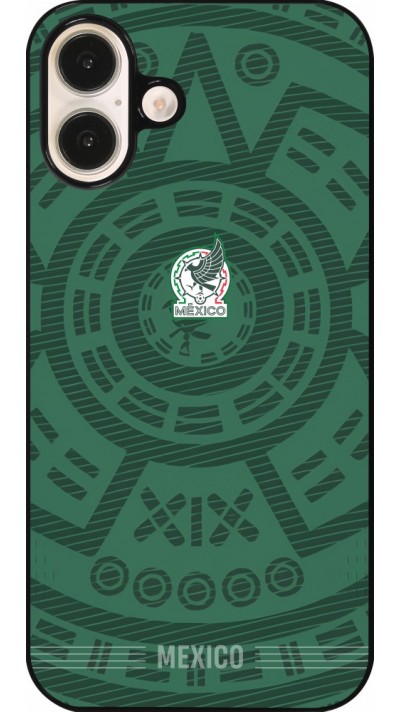 Coque iPhone 16 Plus - Maillot de football Mexique 2026 personnalisable
