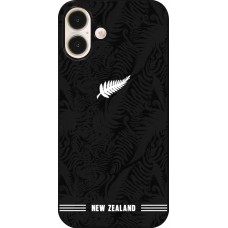 Coque iPhone 16 Plus - Maillot de football Nouvelle-Zélande 2026 personnalisable