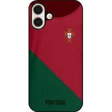 Coque iPhone 16 Plus - Maillot de football Portugal 2022