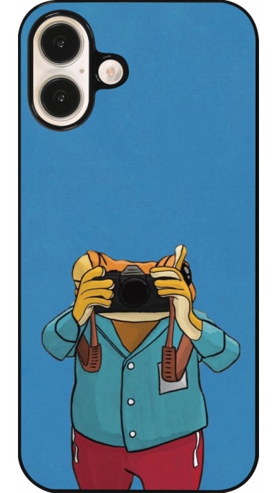 Coque iPhone 16 Plus - Frog with camera DTMF