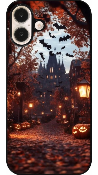Coque iPhone 16 Plus - Halloween 2025 Haunted house Coque iPhone 16 Plus - Halloween 2025 Haunted house
