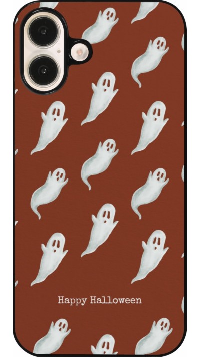 Coque iPhone 16 Plus - Halloween 2025 Pattern of ghosts Coque iPhone 16 Plus - Halloween 2025 Pattern of ghosts