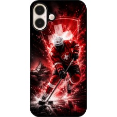Coque iPhone 16 Plus - Hockey World Championship Player