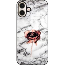 iPhone 16 Plus Case Hülle - Marble Rose Gold