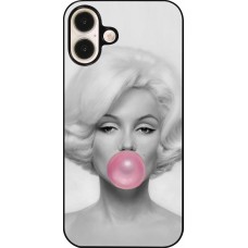 Coque iPhone 16 Plus - Marilyn Bubble