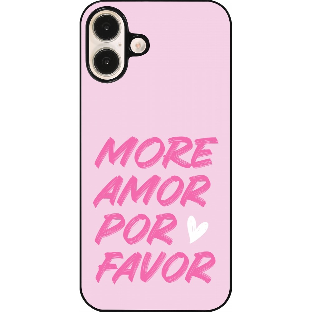 iPhone 16 Plus Case Hülle - More amor porfavor