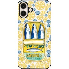 Coque iPhone 16 Plus - Sardines in oil 2026