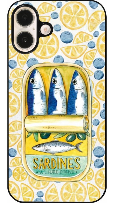 Coque iPhone 16 Plus - Sardines in oil 2026