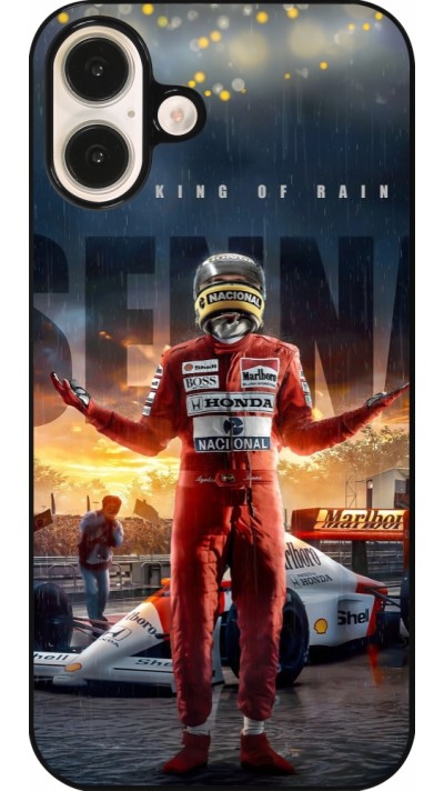 iPhone 16 Plus Case Hülle - Senna The King of Rain