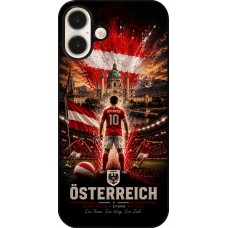 Coque iPhone 16 Plus - Football Autriche splash 2026