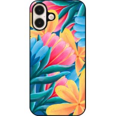 iPhone 16 Plus Case Hülle - Spring 23 colorful flowers