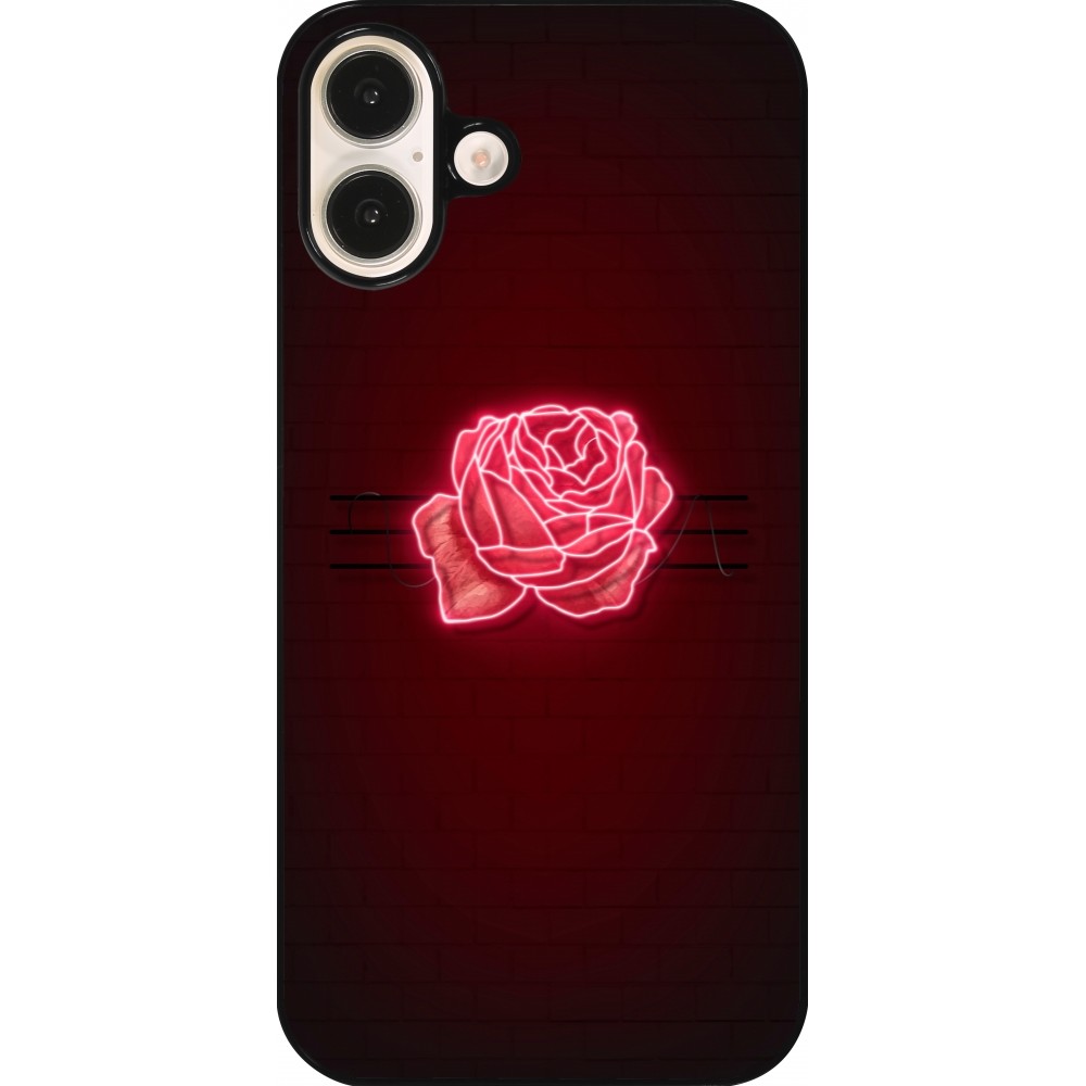 Coque iPhone 16 Plus - Spring 23 neon rose