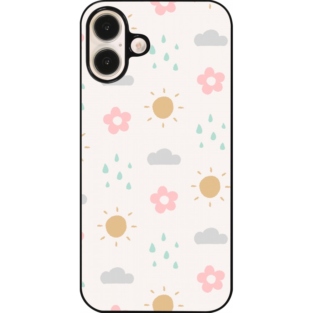 iPhone 16 Plus Case Hülle - Spring 23 weather
