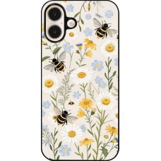 Coque iPhone 16 Plus - Pattern bees 2026