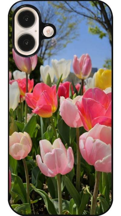 Coque iPhone 16 Plus - Tulips 2026