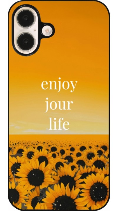 iPhone 16 Plus Case Hülle - Summer 2025 Enjoy your life