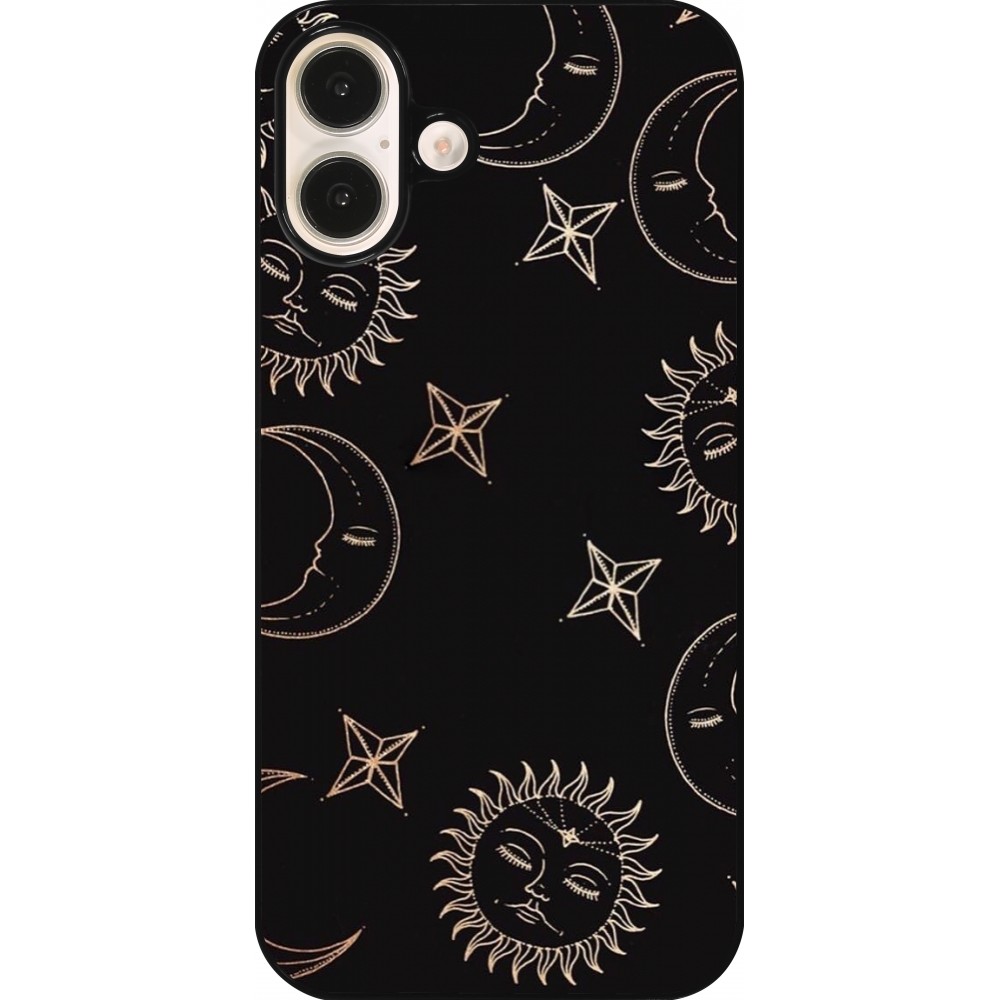 Coque iPhone 16 Plus - Suns and Moons
