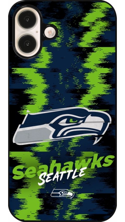Coque iPhone 16 Plus - Super Bowl 26 Seattle 2