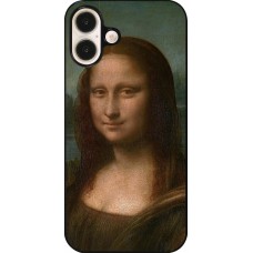 Coque iPhone 16 Plus - Tableau art - La Joconde - Léonard de Vinci