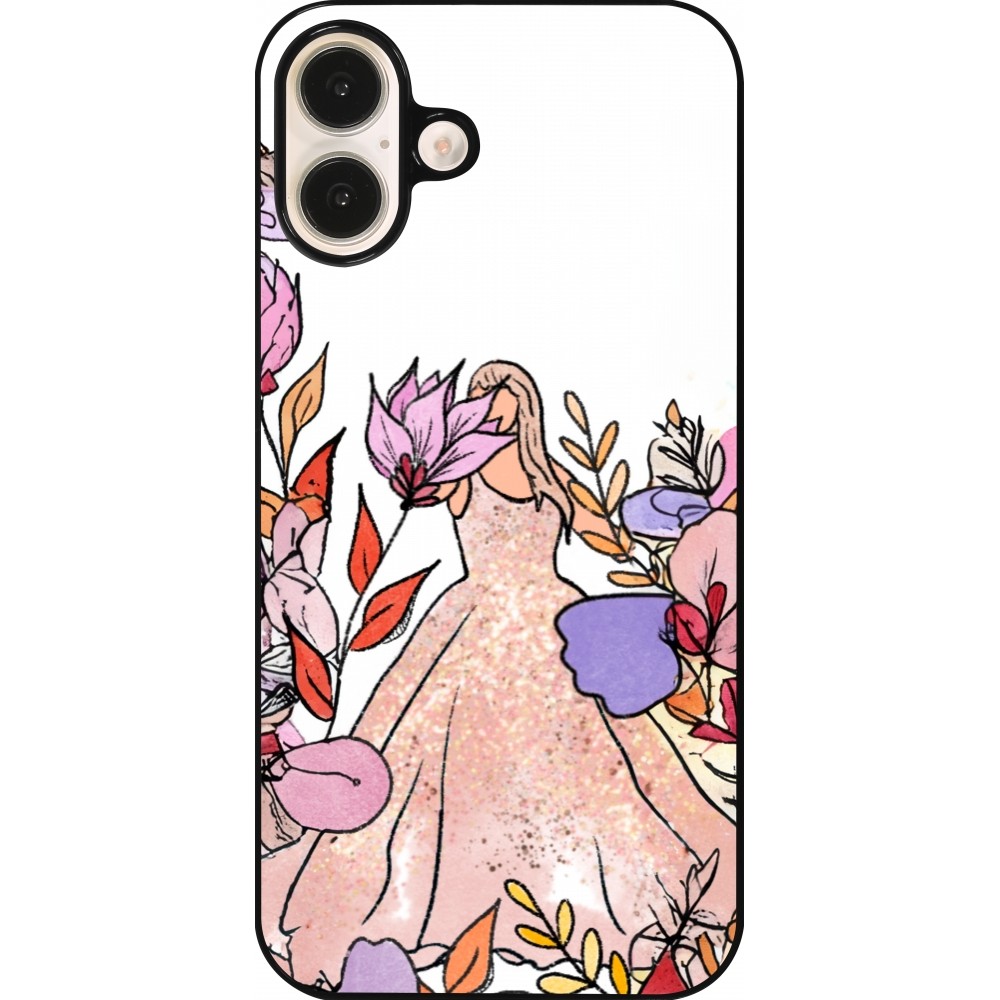Coque iPhone 16 Plus - Taylor Swift Sketch - White