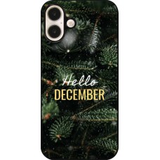 Coque iPhone 16 Plus - Winter 25 Winter hello december