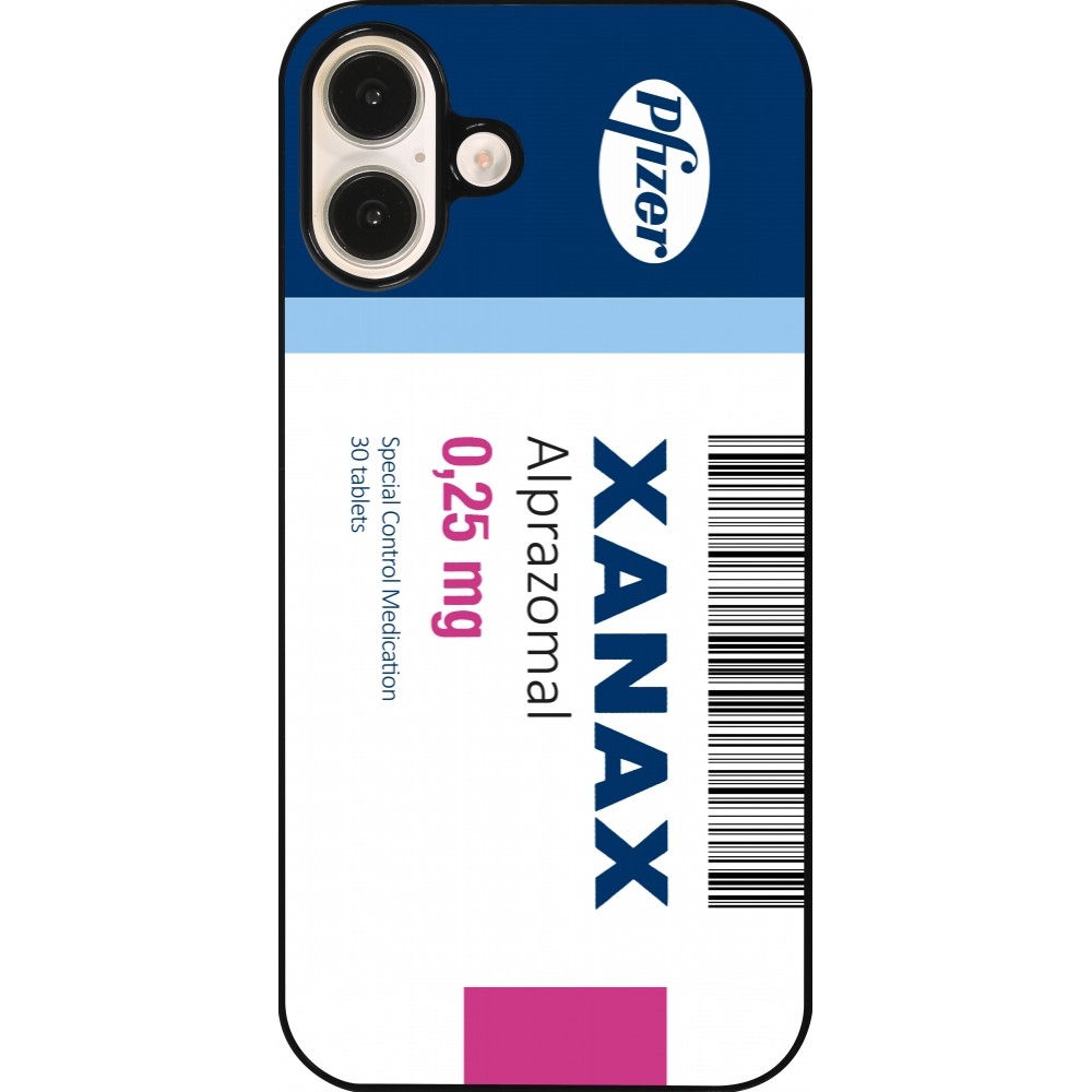 Coque iPhone 16 Plus - Xanax Alprazolam 2025