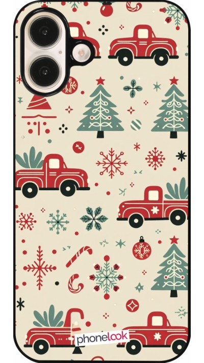 iPhone 16 Plus Case Hülle - Weihnachten 2024 Lkw Tanne