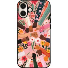 Coque iPhone 16 Plus - Silicone rigide noir Womens day 2026 8