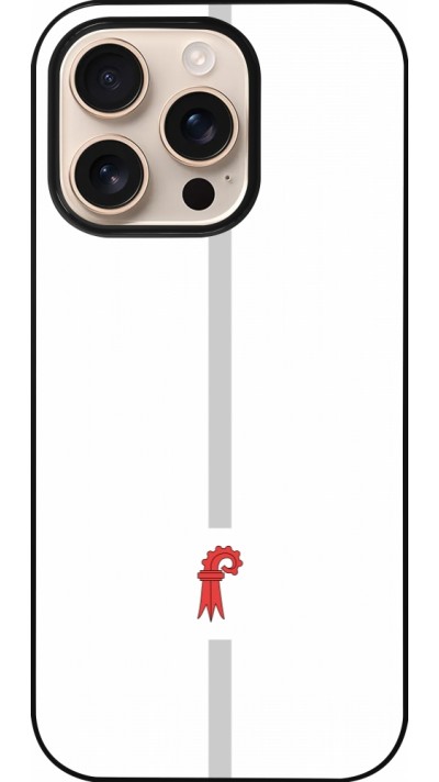 iPhone 16 Pro Case Hülle - Kanton BL weiss