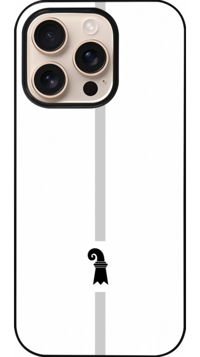 iPhone 16 Pro Case Hülle - Kanton BS weiss