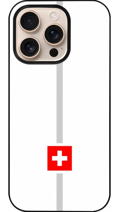 iPhone 16 Pro Case Hülle - Kanton CH weiss