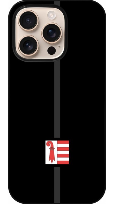 iPhone 16 Pro Case Hülle - Kanton JU schwarz