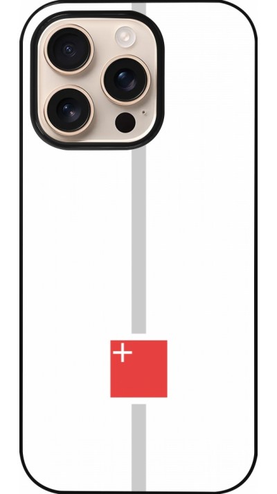 iPhone 16 Pro Case Hülle - Kanton SZ weiss