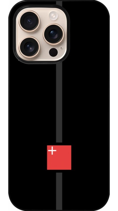 iPhone 16 Pro Case Hülle - Kanton SZ schwarz