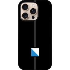 iPhone 16 Pro Case Hülle - Kanton ZH schwarz