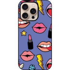 Coque iPhone 16 Pro - Lips and lipgloss