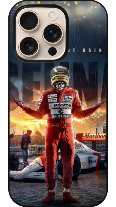 Coque iPhone 16 Pro - Senna The King of Rain