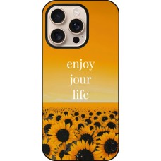 Coque iPhone 16 Pro - Summer 2025 Enjoy your life