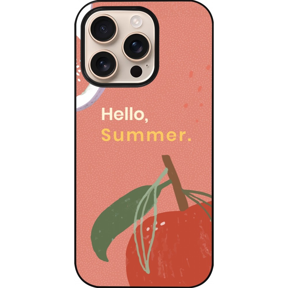 Coque iPhone 16 Pro - Summer 2025 Hello summer