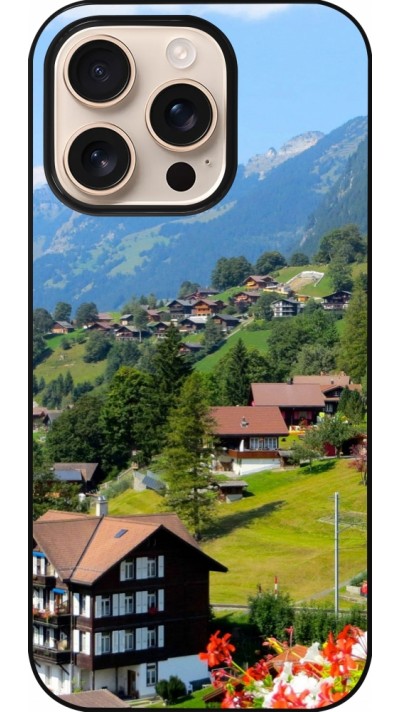 iPhone 16 Pro Case Hülle -  Nationalfeiertag Schweiz Landschaft