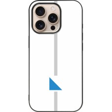iPhone 16 Pro Case Hülle - Silikon schwarz Kanton ZH weiss